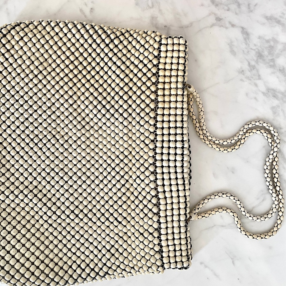 Vintage 40s Whiting & Davis Alumesh Metal Mesh Bag 1940s True Forties Purse